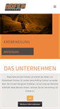 Mobile Screenshot of hofer-tiefbau.com